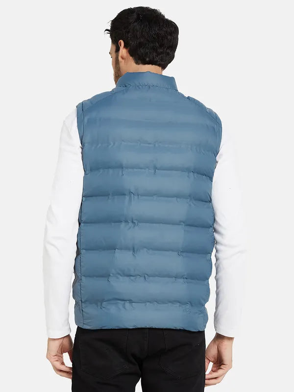 Mettle Men Blue Puffer Jacket