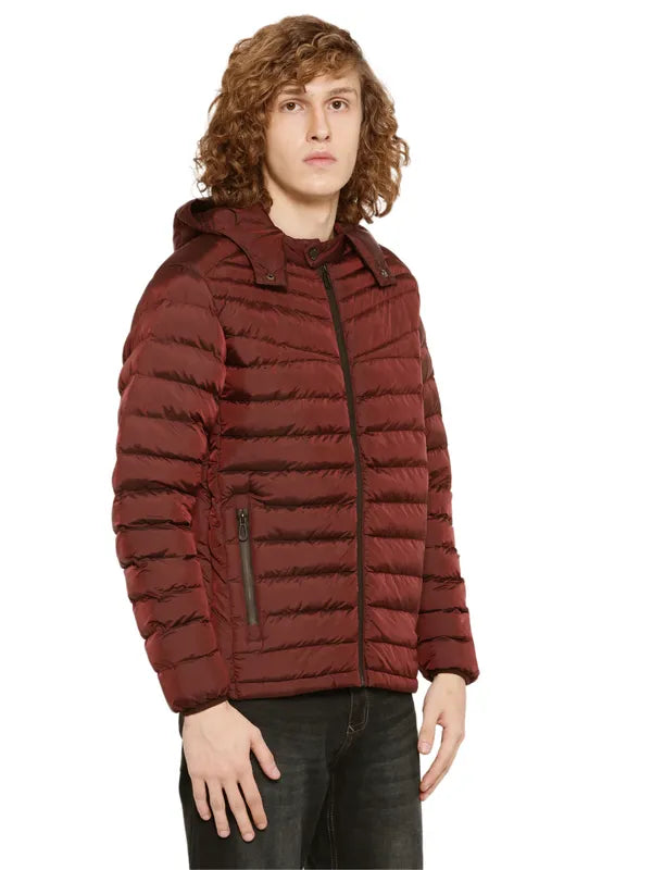 Mettle Men Puffer Front Open Jacket