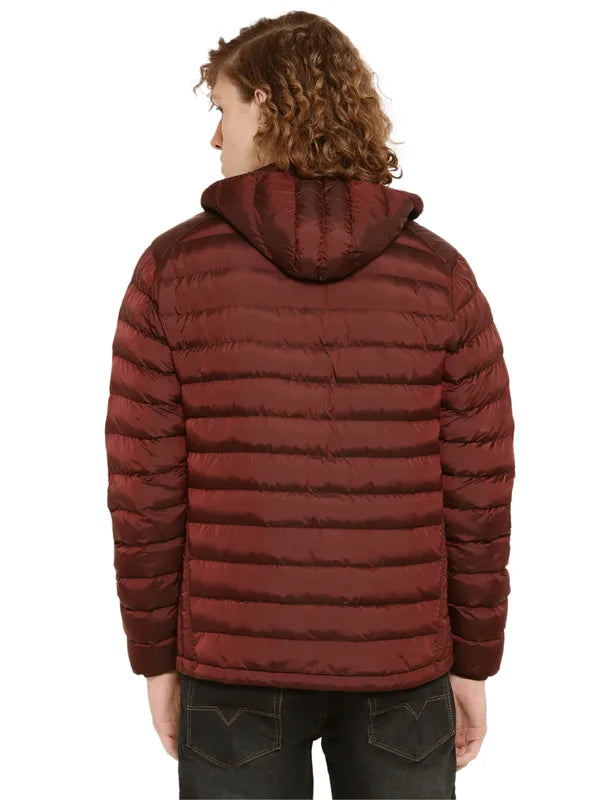 Mettle Men Puffer Front Open Jacket