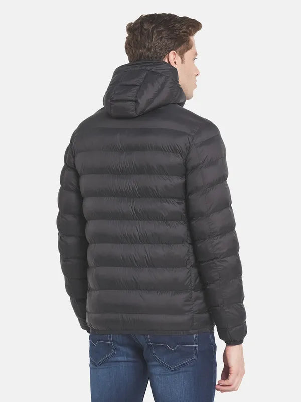 Men Black Puffer Jacket