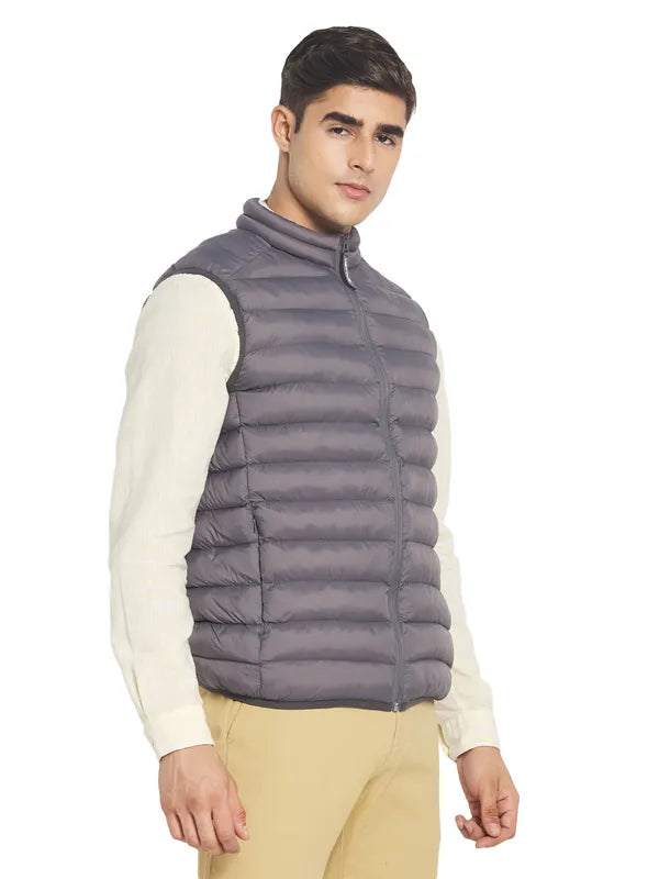 Mettle Men Grey Puffer Jacket