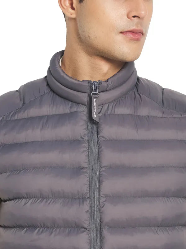 Mettle Men Grey Puffer Jacket