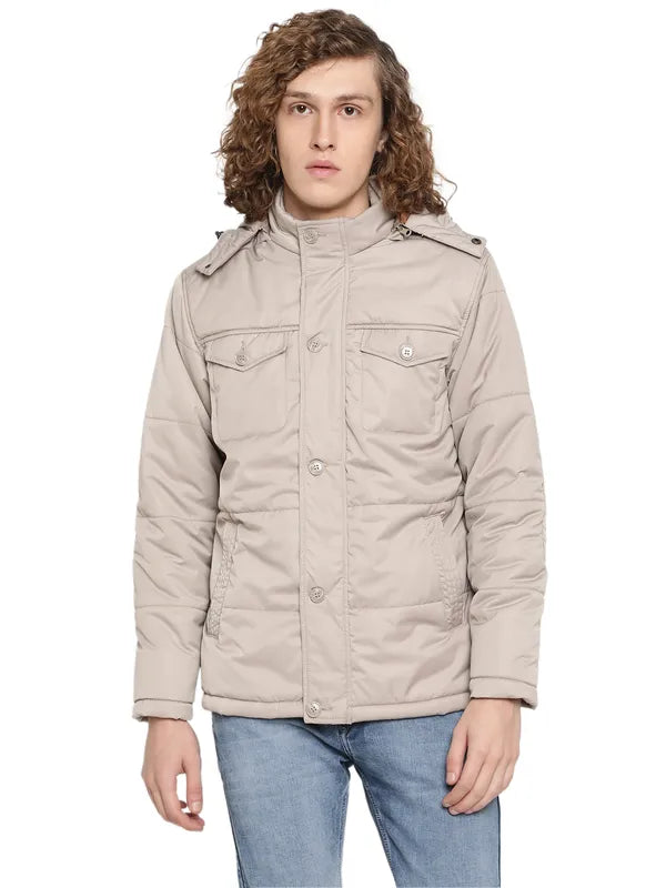 Mettle Men Grey Padded Jacket