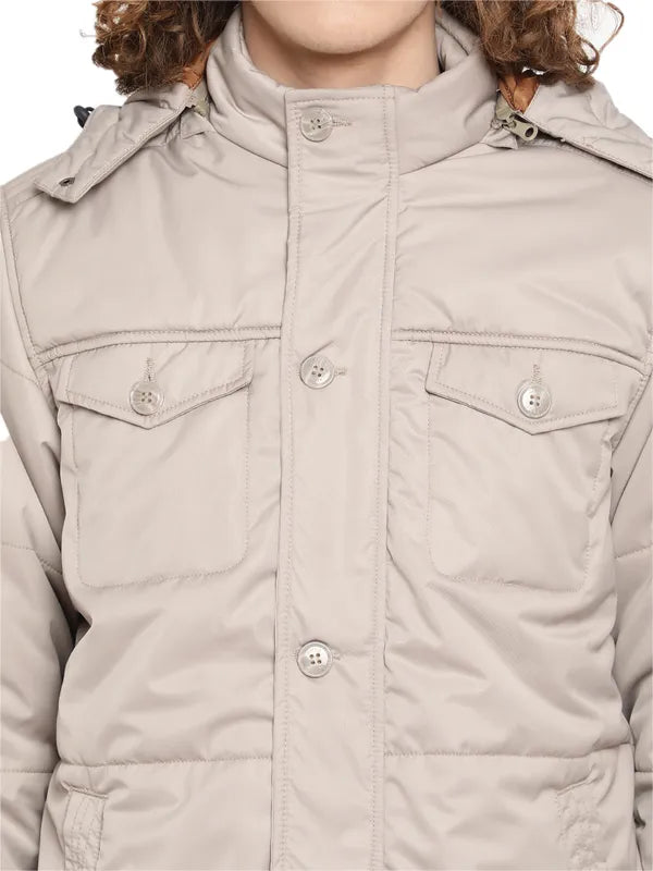 Mettle Men Grey Padded Jacket