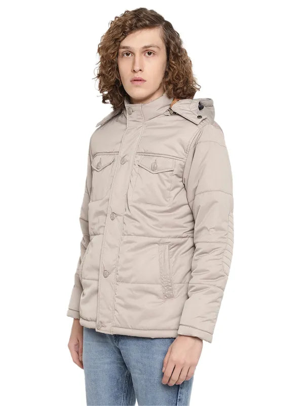 Mettle Men Grey Padded Jacket