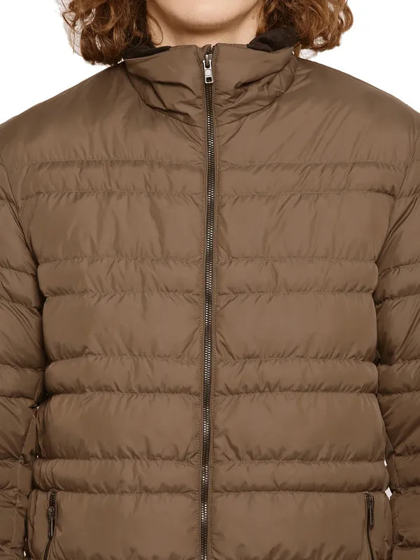 Mettle Men Solid Puffer Jacket