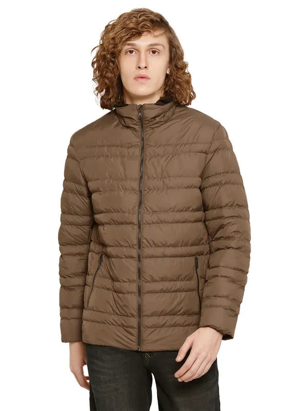 Mettle Men Solid Puffer Jacket