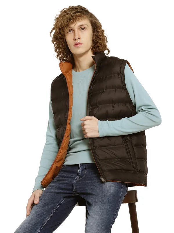 Mettle Men Black Padded Jacket