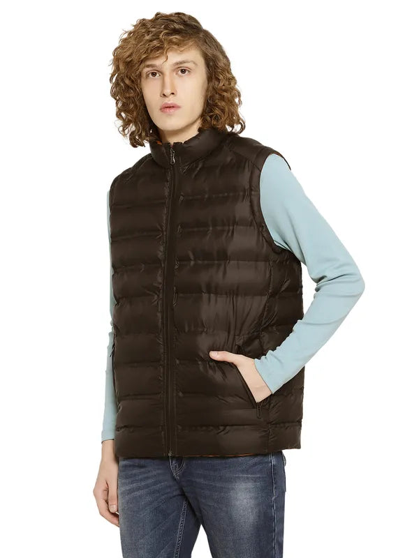 Mettle Men Black Padded Jacket