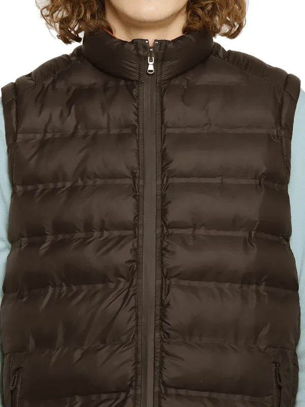 Mettle Men Black Padded Jacket