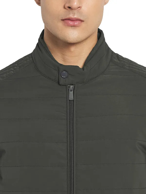 Mettle Men Olive Green Padded Jacket