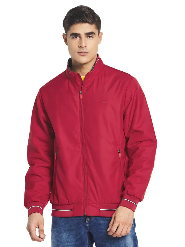 Mettle Men Red Bomber Jacket