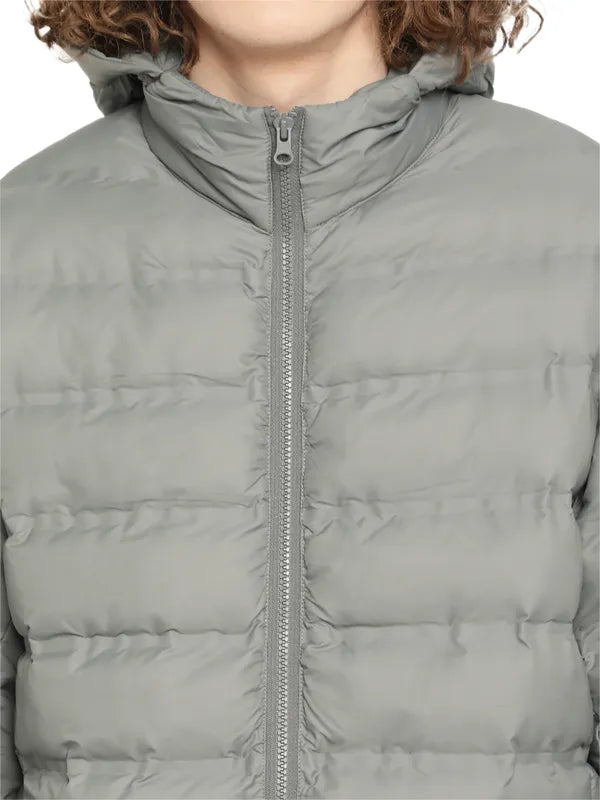 Mettle Men Olive Green Padded Jacket