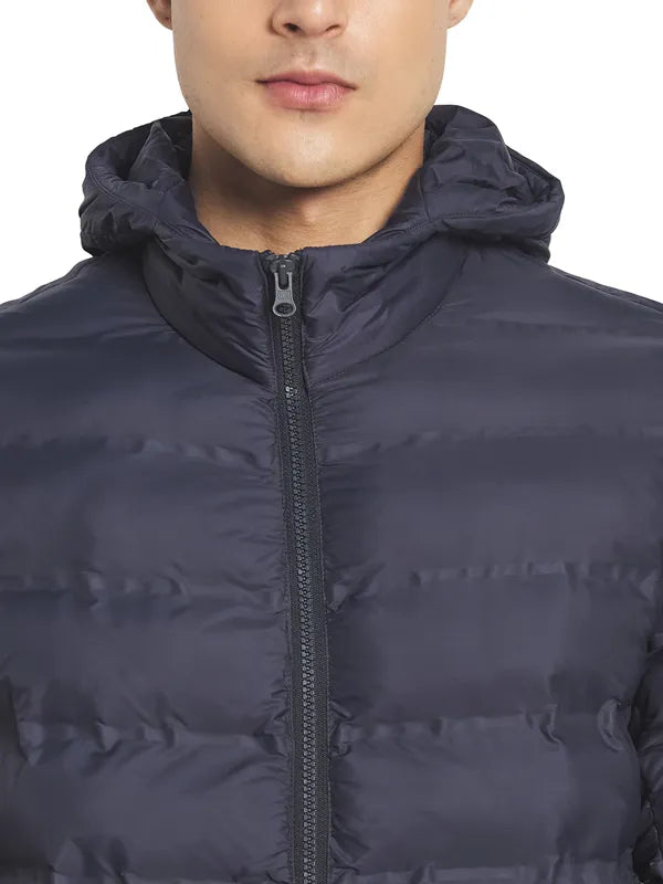 Mettle Men Navy Blue Padded Jacket