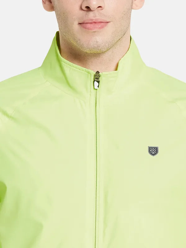 Men Green Sporty Jacket