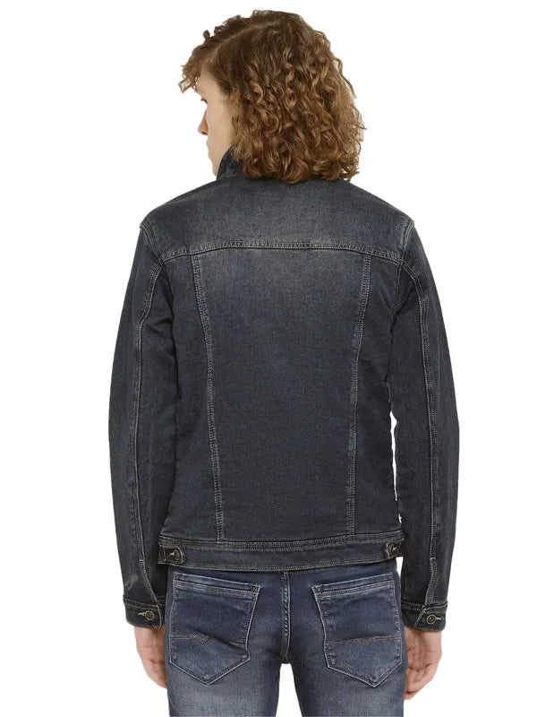 Mettle Men Washed Denim Jacket