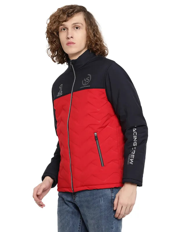 Mettle Men Colourblocked Puffer Jacket