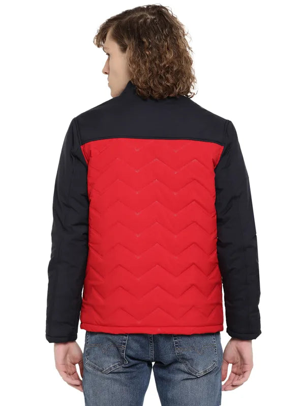 Mettle Men Colourblocked Puffer Jacket