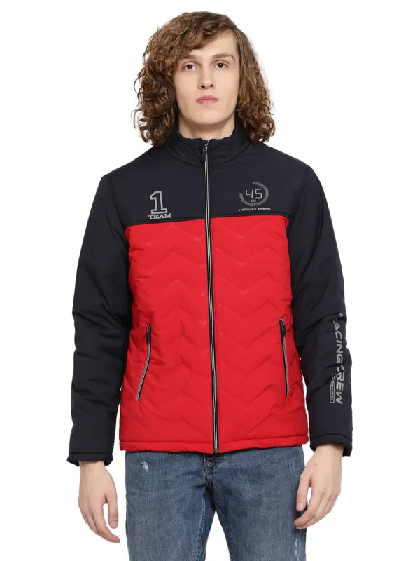 Mettle Men Colourblocked Puffer Jacket