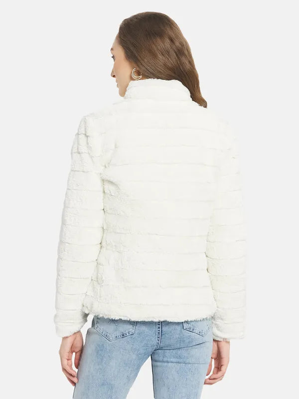 Women Solid Padded Jacket