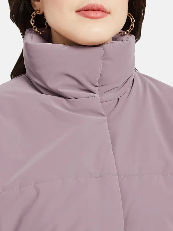 Mettle Women Purple Padded Jacket