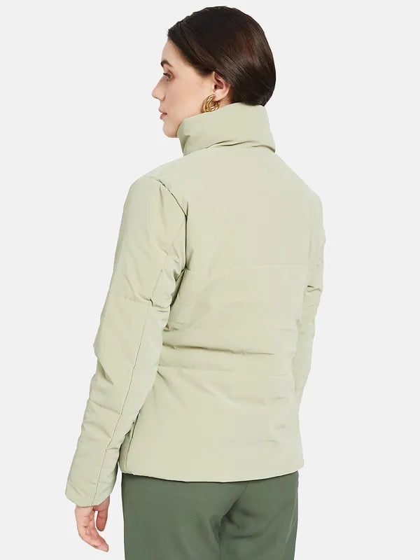 Mettle Women Cream-Coloured Tailored Jacket