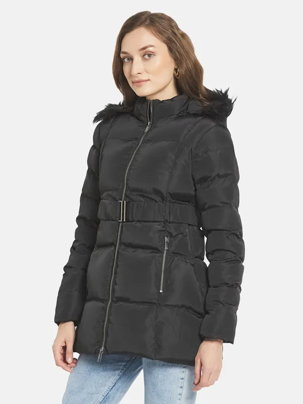 Women Longline Parka Jacket