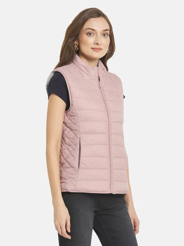 Women Solid Padded Jacket