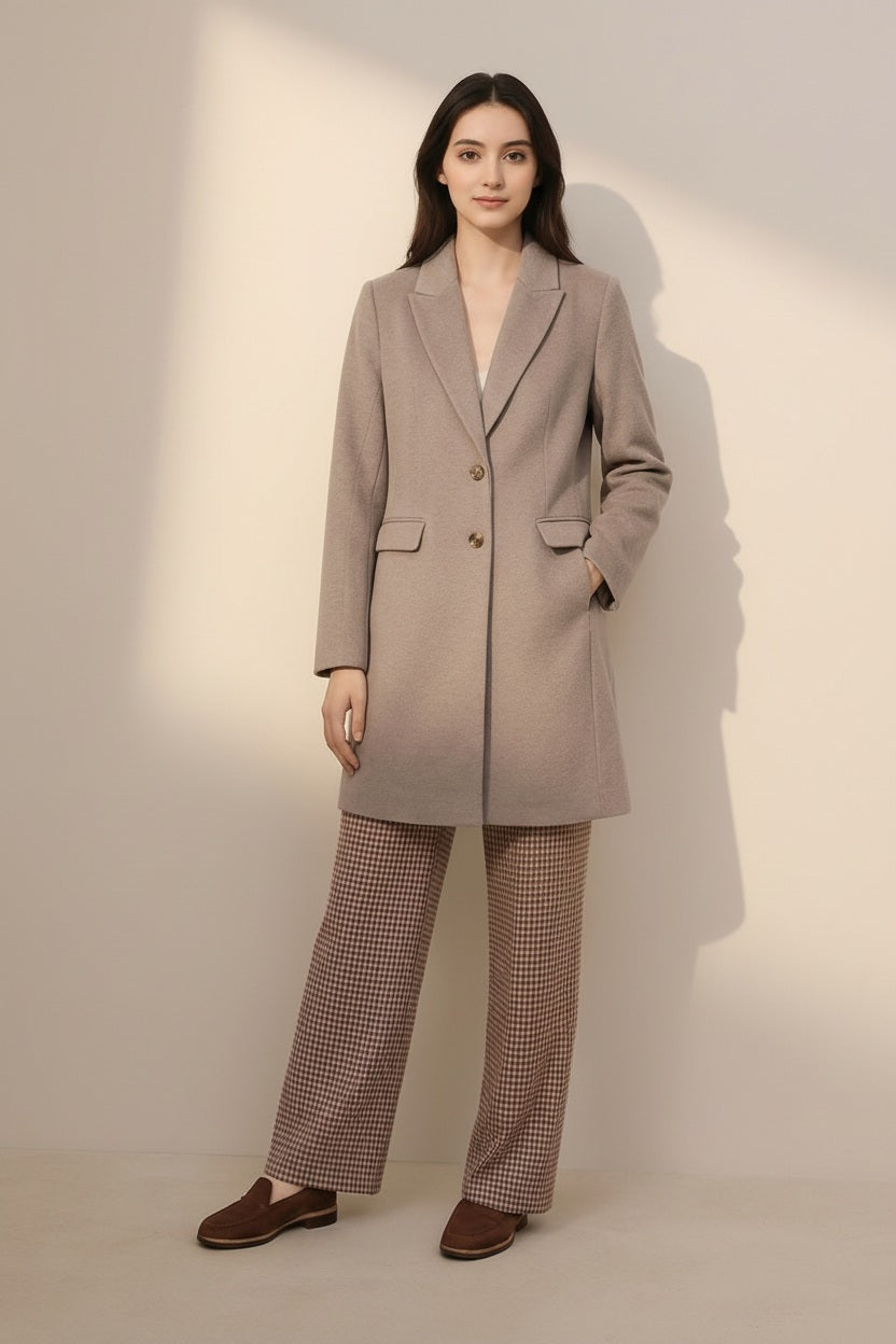 Women Solid Coat