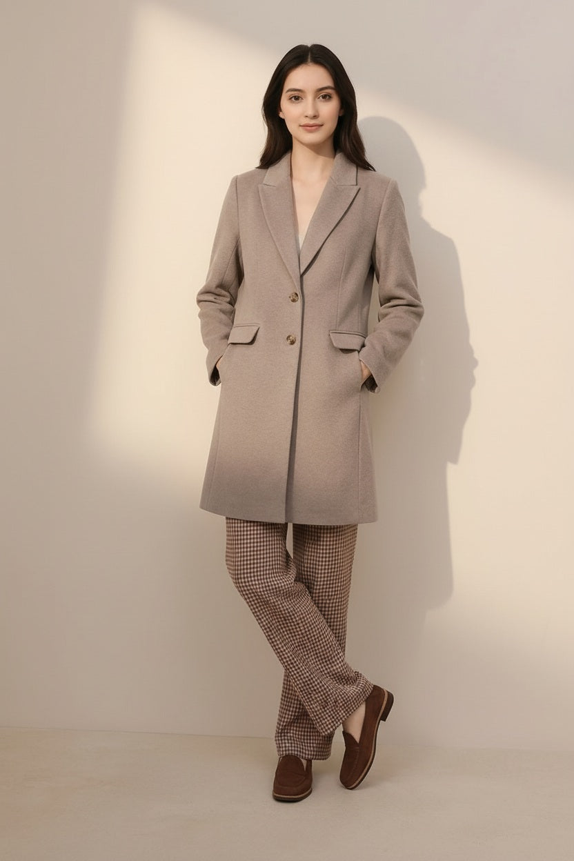 Women Solid Coat