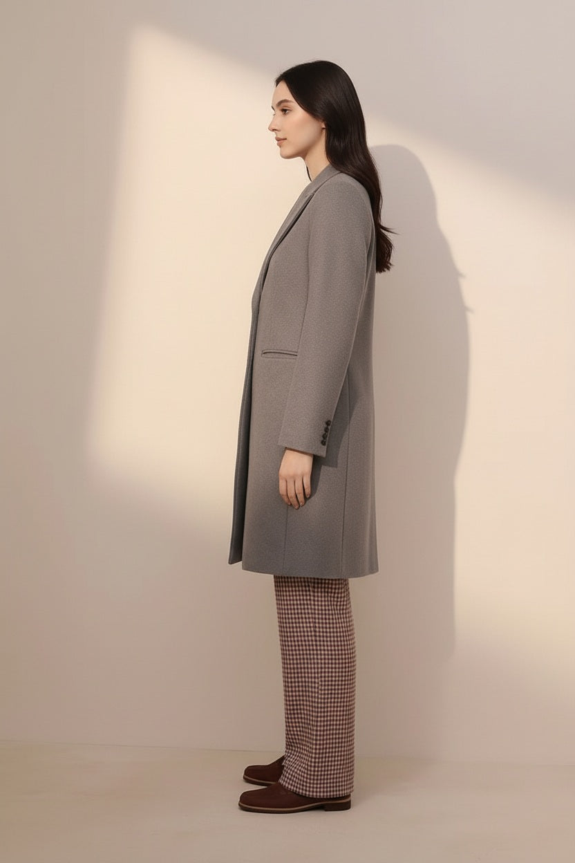 Women Solid Coat