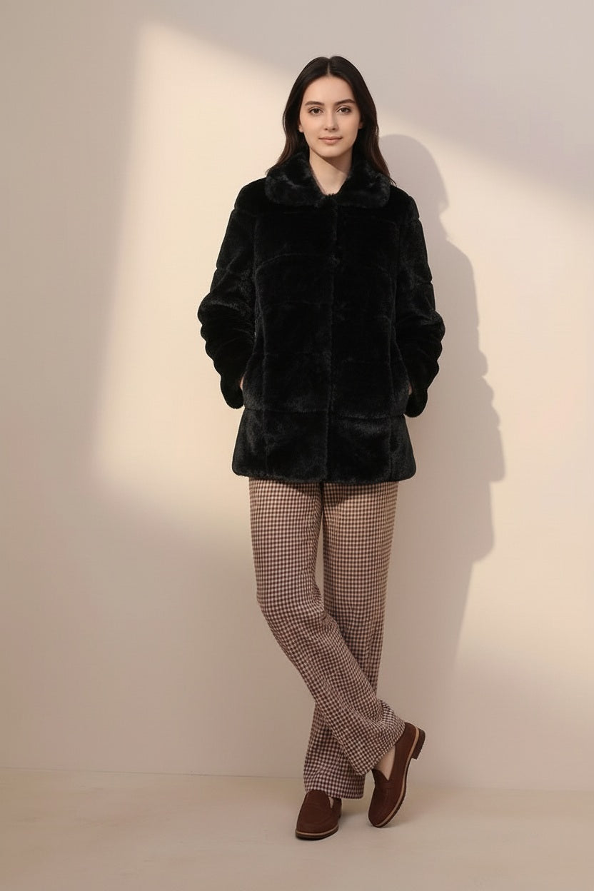 Women Single-Breasted Overcoat