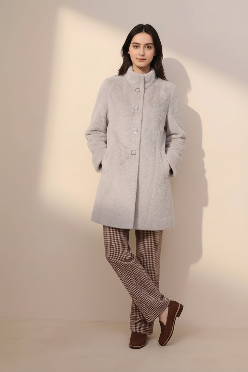 Women Solid Coat
