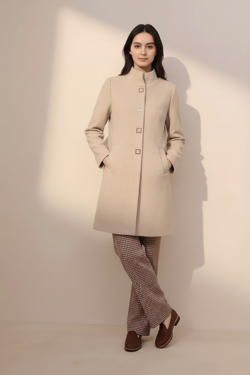 Women Solid Coat