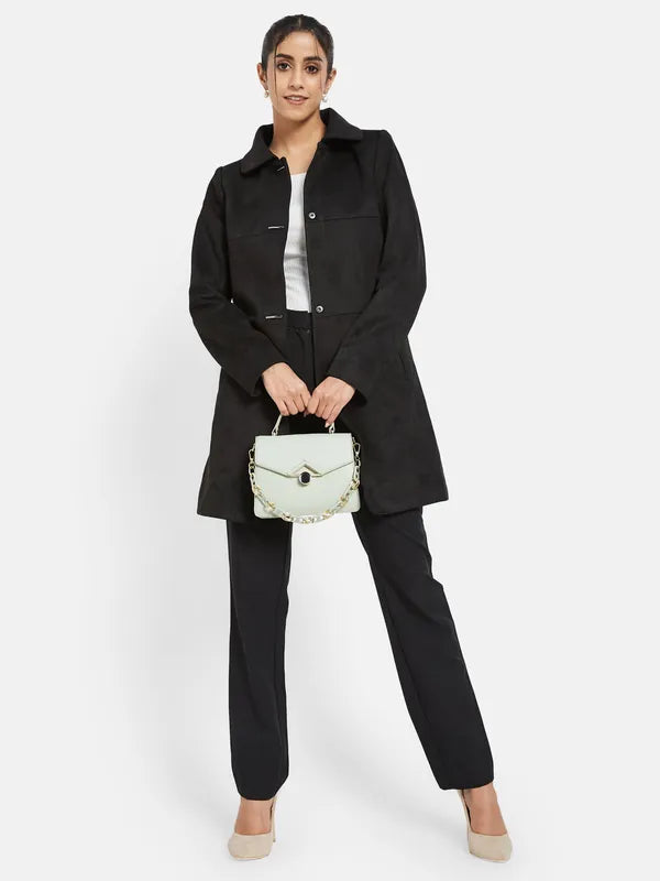 Mettle Women Single-Breasted Overcoat