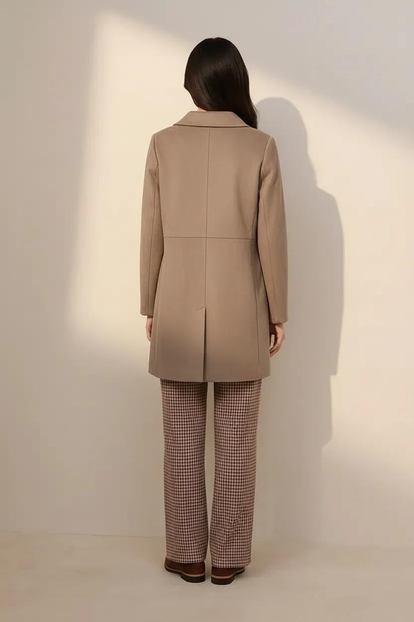 Women Single-Breasted Overcoat