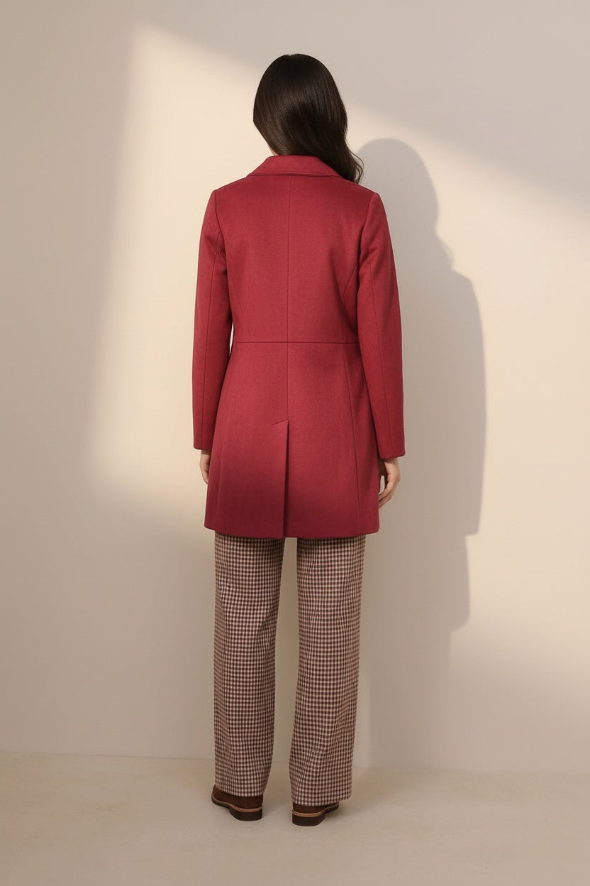 Women Single-Breasted Overcoat