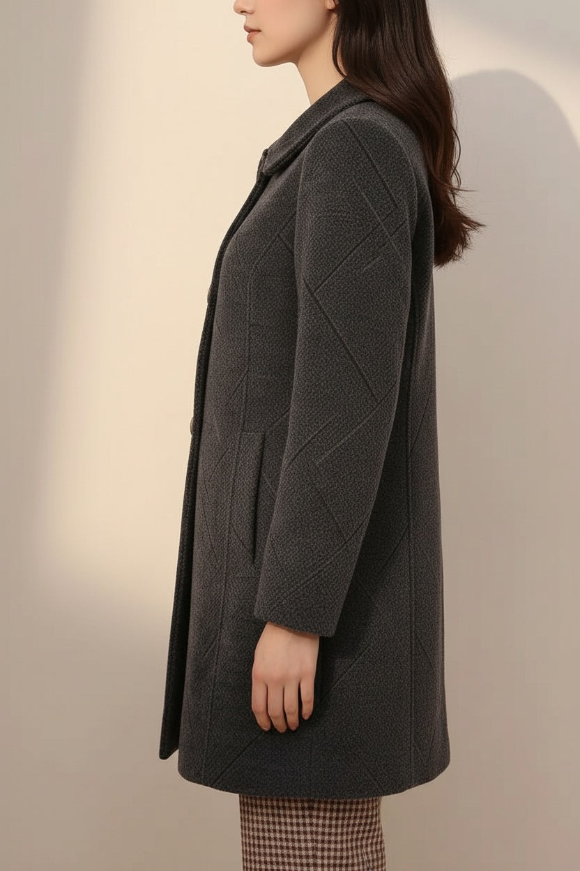 Women Solid Coat
