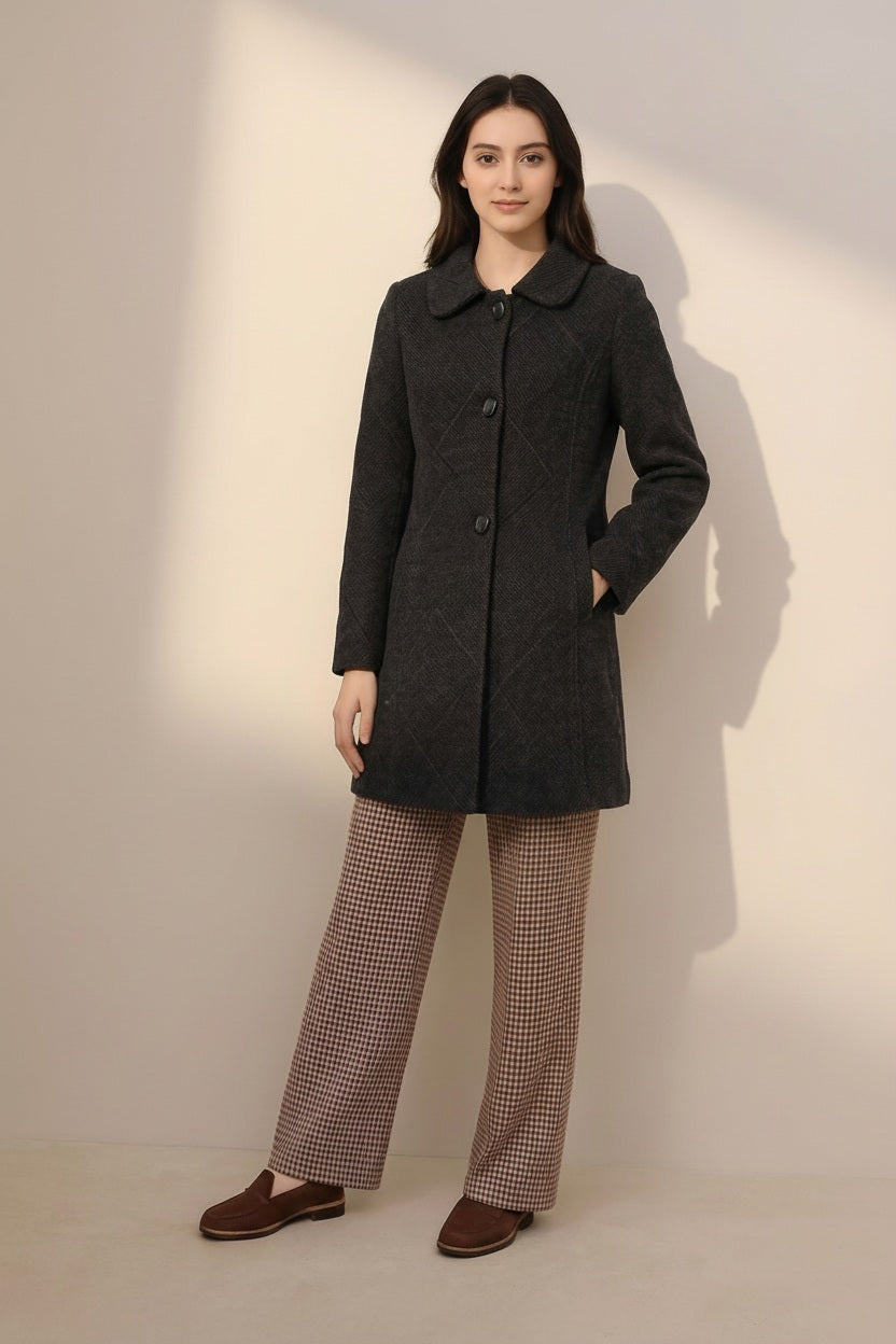 Women Solid Coat