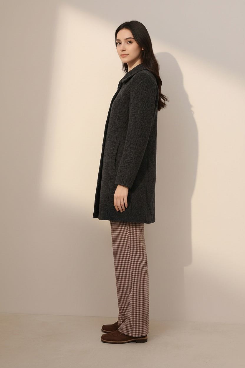 Women Solid Coat
