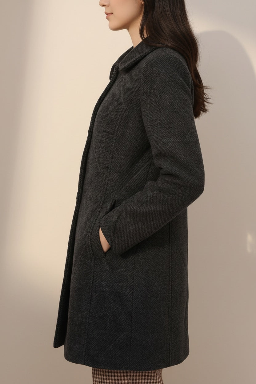 Women Solid Coat