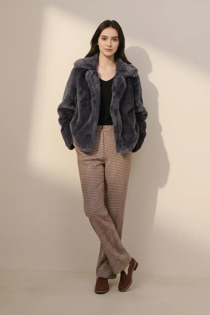 Women Single-Breasted Overcoat