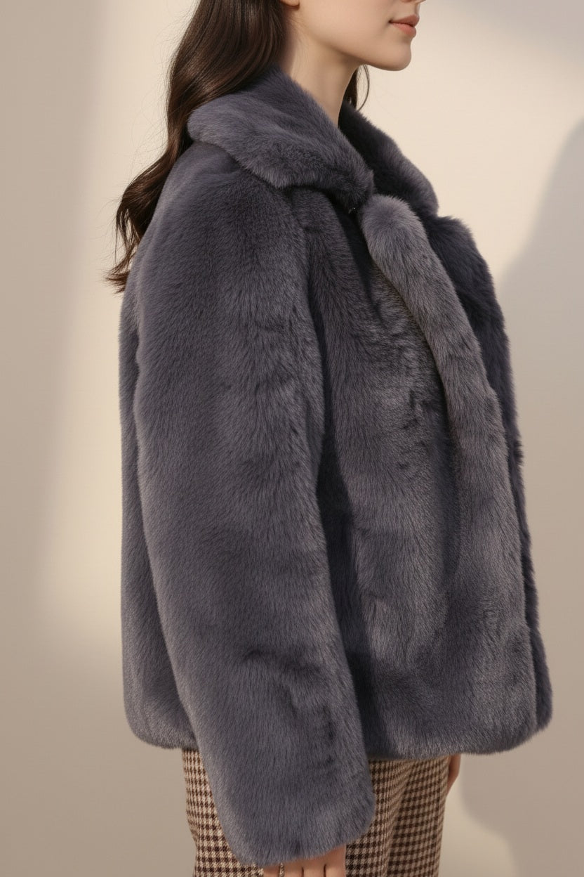 Women Single-Breasted Overcoat