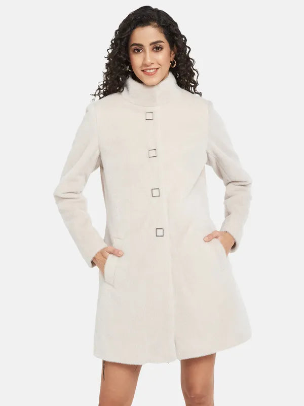 Mettle Women Single-Breasted Overcoat