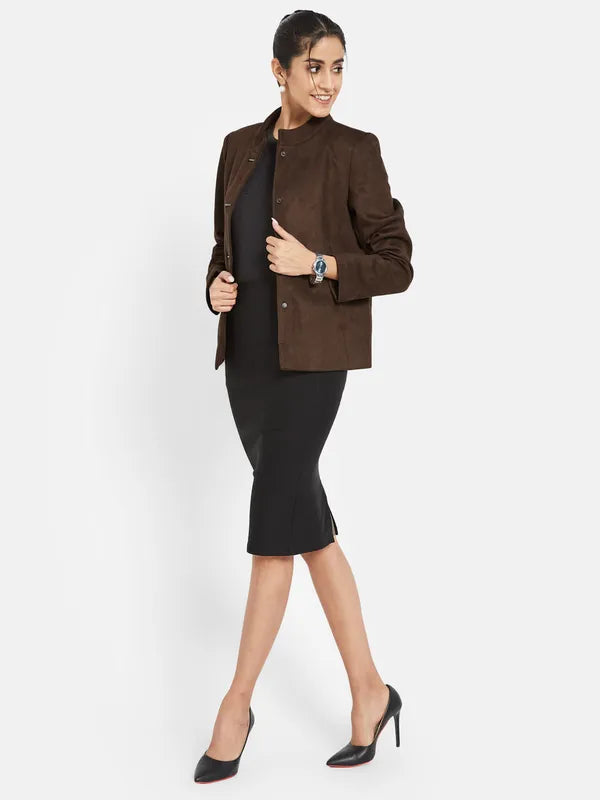 Mettle Women Single-Breasted Overcoat