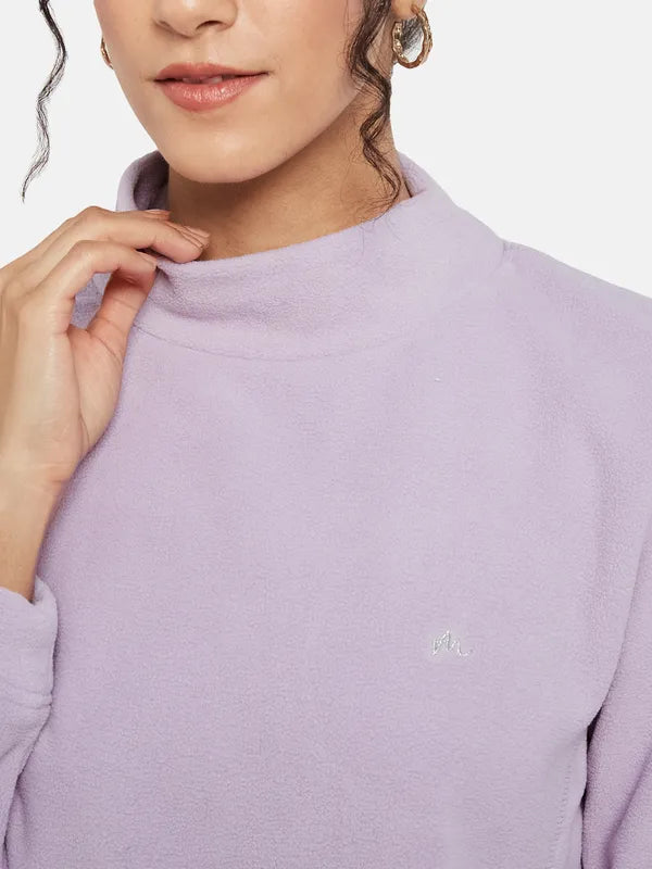 Mettle Women Purple Sweatshirt