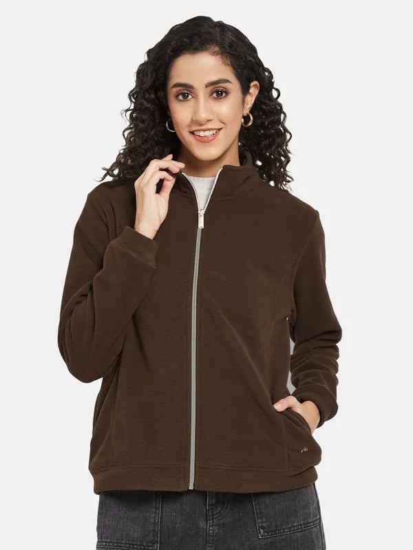 Mettle Women Brown Sweatshirt