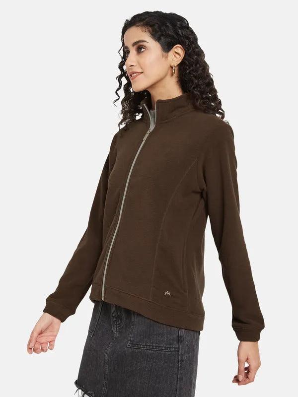 Mettle Women Brown Sweatshirt