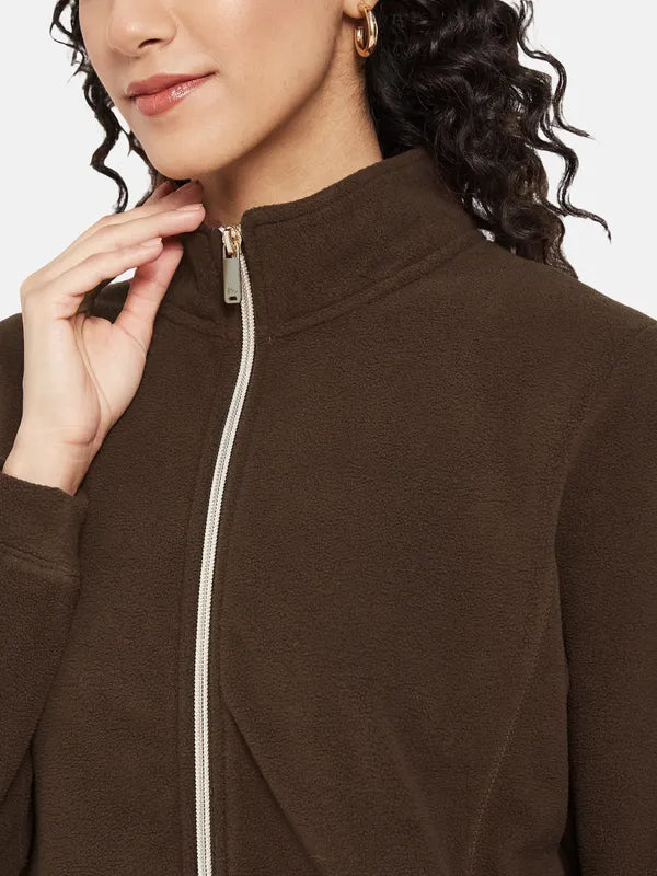 Mettle Women Brown Sweatshirt