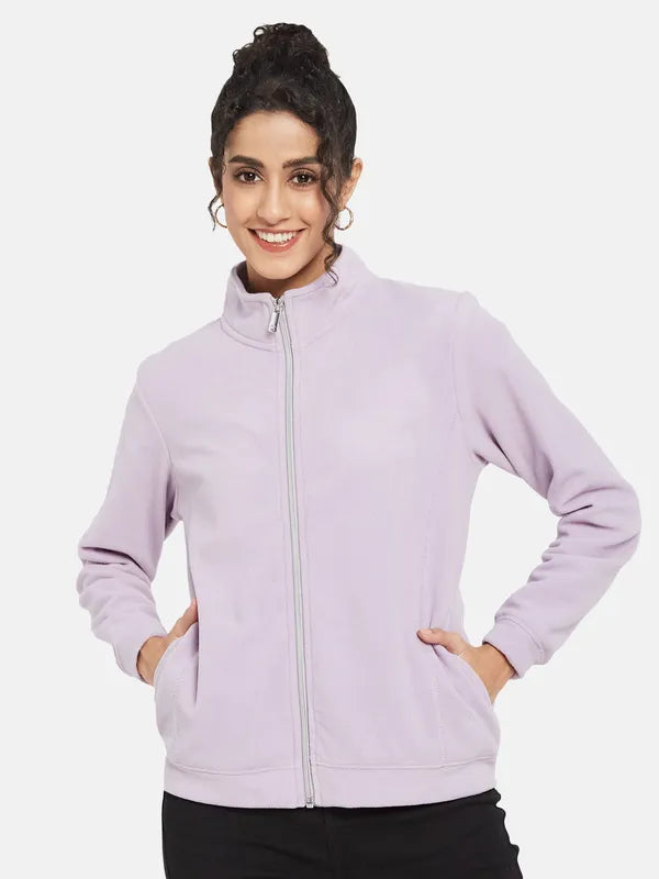 Mettle Women Purple Sweatshirt